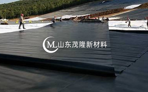 《引江济淮C001标工区》土工膜、塑料盲沟施工