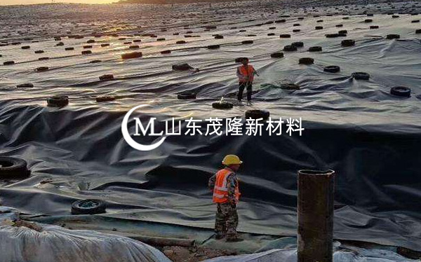 《福建武平垃圾填埋场》土工布、土工膜施工